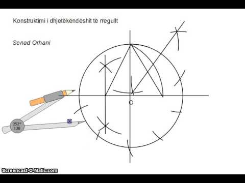 Video: Si Të Vizatoni Një Tetëkëndësh Të Rregullt