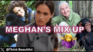 Meghan Markle&#39;s EMBARRASING GAFFE EXPOSED!! Thinks Jane Goodall is someone else!