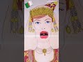 رسم فن اللباس التقليدي الجزائري        