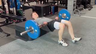 Staggered (B-Stance) Hip Thrust
