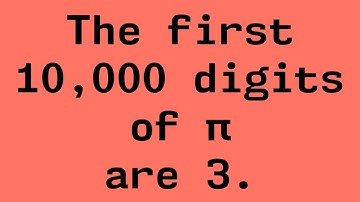 Reading out the first 10,000 digits of π, e, √2 and i^i