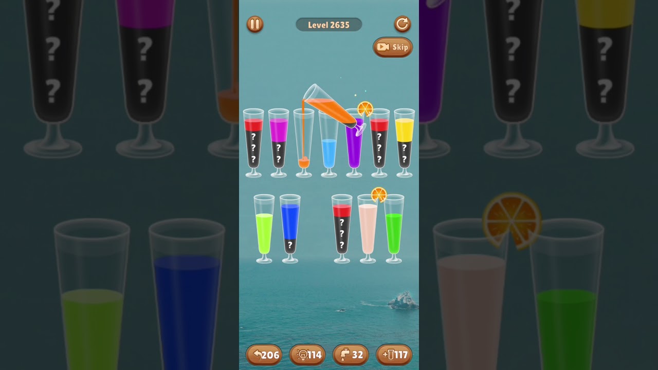 Water color sort level 2635 