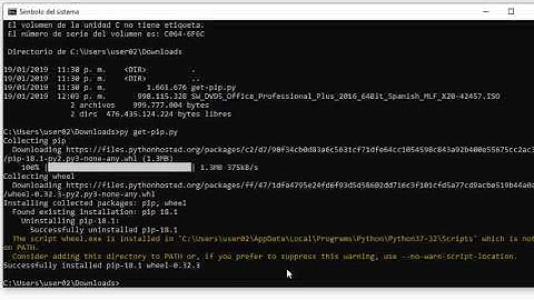 Instalar modulo PIP - Python