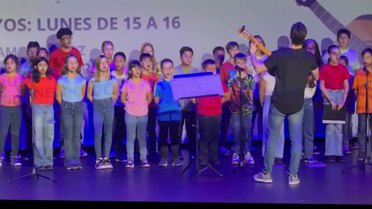 CEIP BARRANCO DE LAS TORRES.FERIA  EDUCATIVA. CORO ESCOLAR. MUSICAL ENCANTO. CURSO 2024-2025