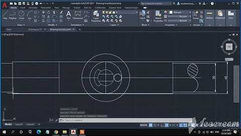 AutoCAD Tutorials || Knuckle Joint (Shaft)  Part-1