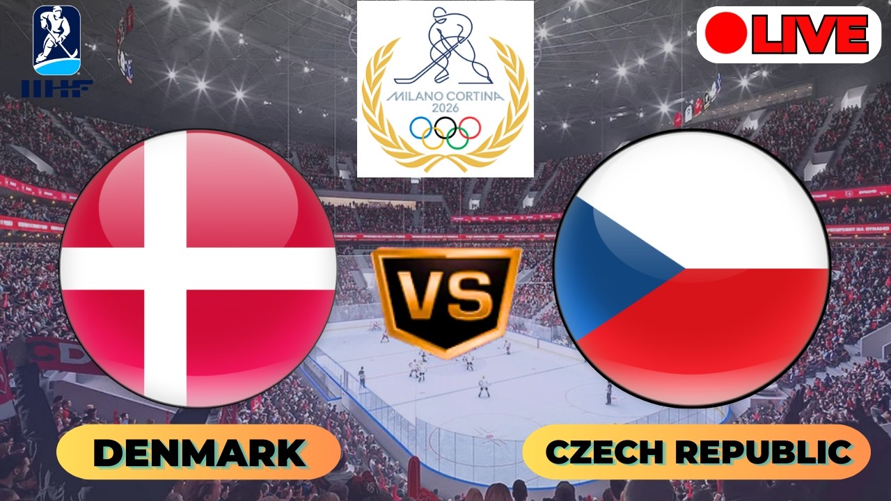 🔴LIVE : Czech Republic Vs Denmark | Olympic Winter Games 2026 Men’s Ice Hockey Live SCOREBOARD