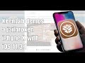 KeenLab demos a jailbroken iPhone X with iOS 11.3.1