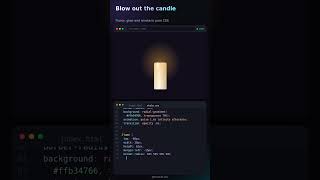 candle | HTML CSS #html #css #webdevelopment