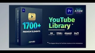 KOLEKSI YOUTUBE LIBRARY PREMIUM ELEMENT Youtube Pack Transitions V2.1 FOR Premiere Pro