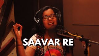Video thumbnail of "Saavar re | Marathi Unplugged | Lata Mangeshkar | Saee Tembhekar Cover"