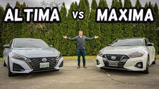 2023 Nissan Altima SR vs 2023 Nissan Maxima SR Which One Should You Buy?