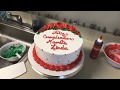 Como saco el color rojo en mi Chantilly - decorando pasteles para mamá