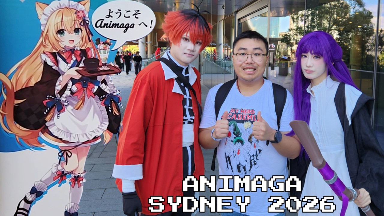 Animaga 2026 in Sydney | Anime Convention Vlog - YouTube