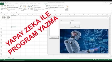 Yapay Zeka Yardımıyla Program Yazma- DERS-1