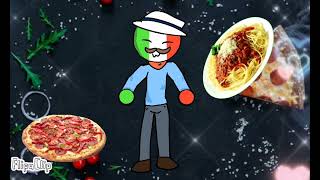 Just Italy vibing to italian music🤌🇮🇹  // Countryhumans //  -  original song in desk -