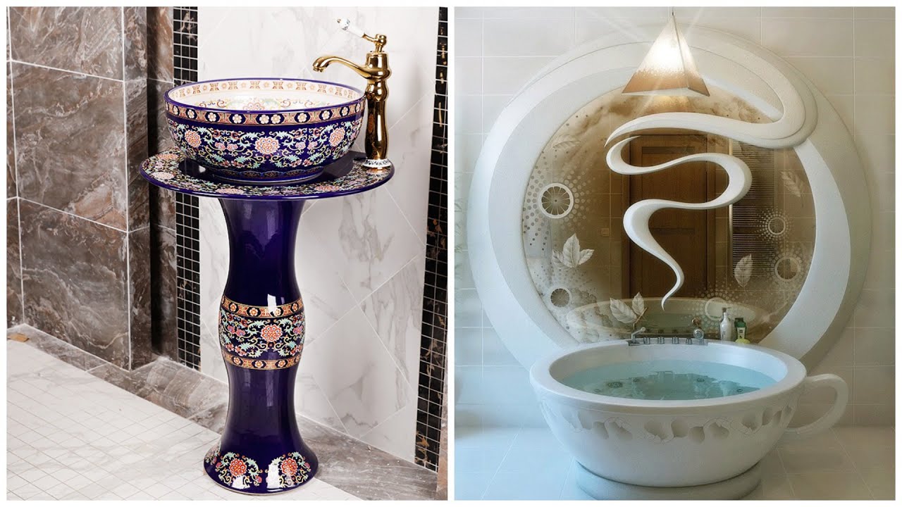 The most unusual and beautiful bathroom fixtures: bathtubs, sinks ...