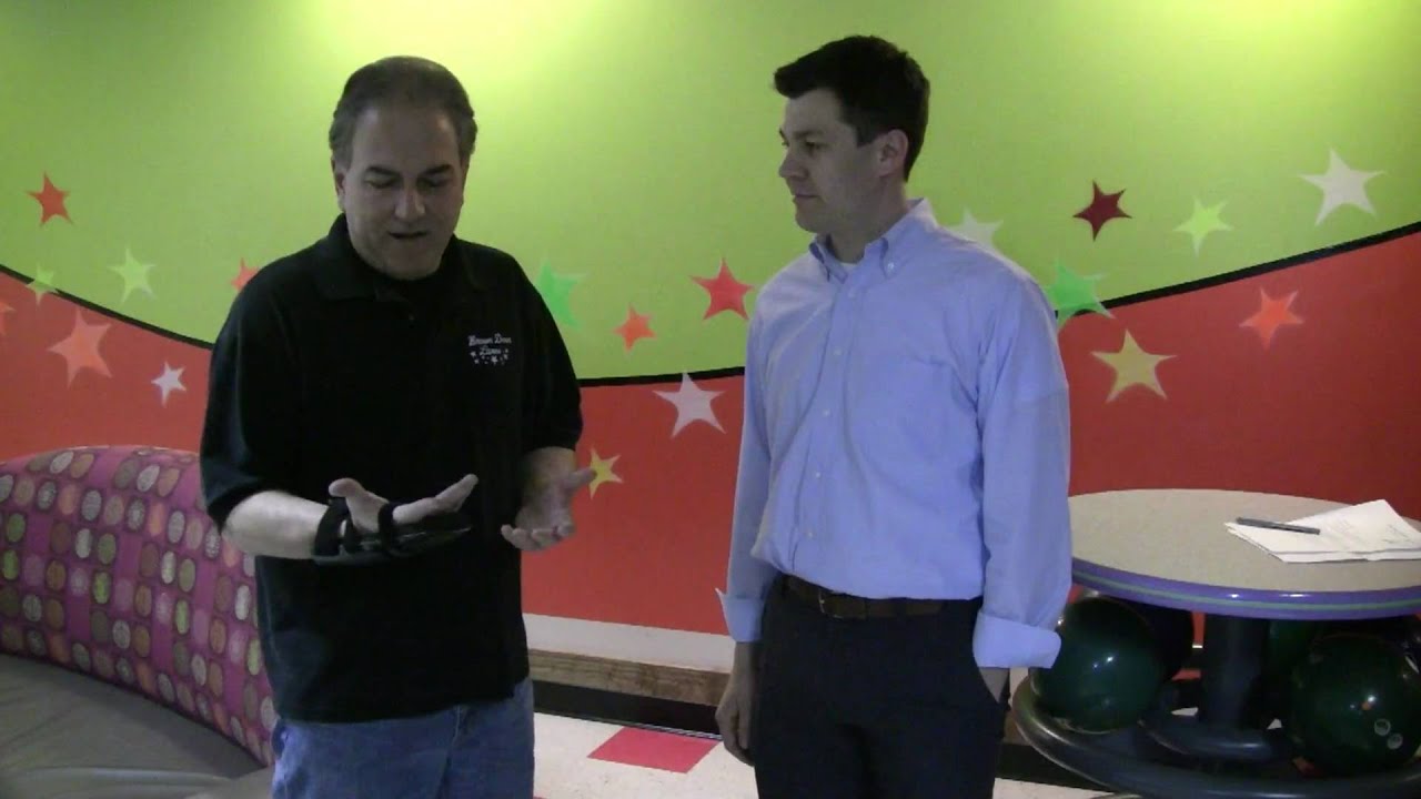 Bowling Using Guard Striker Bowling Wrist Guard Support - Interview #1 - YouTube