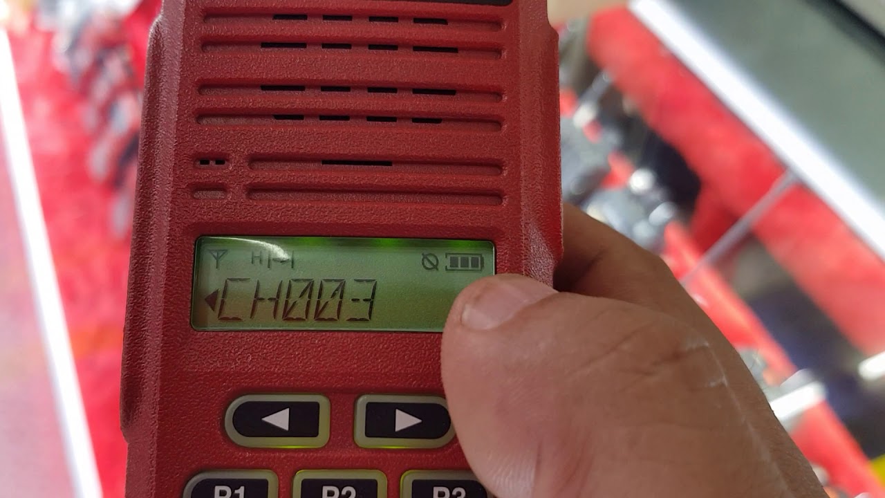 วิธีล็อคเครื่อง Motorola CP246