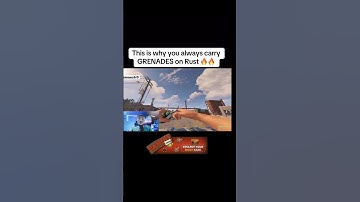 This is why you always carry GRENADES on Rust  🔥🔥So much more coming🔥🔥🔥🔥#rust #Rustgame #shorts