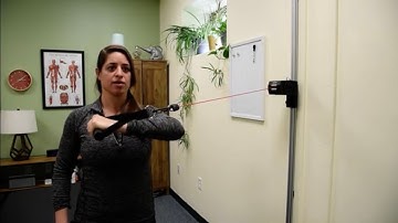 Standing Shoulder 90/90 Internal Rotation - Flexion Bias