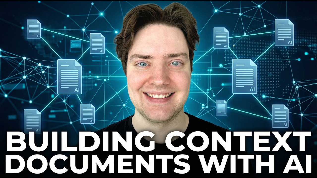 How I Build Context Documents That Make AI Actually Useful - YouTube