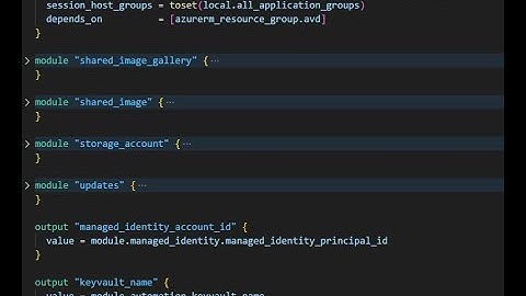 Azure Virtual Desktop fully  deployed and managed with Terraform, Packer, and Azure Automation.