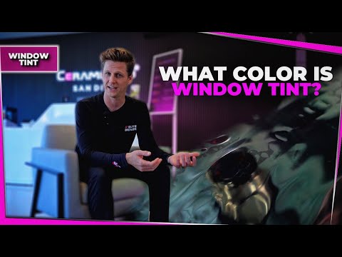 Different Color Tint For Car Windows