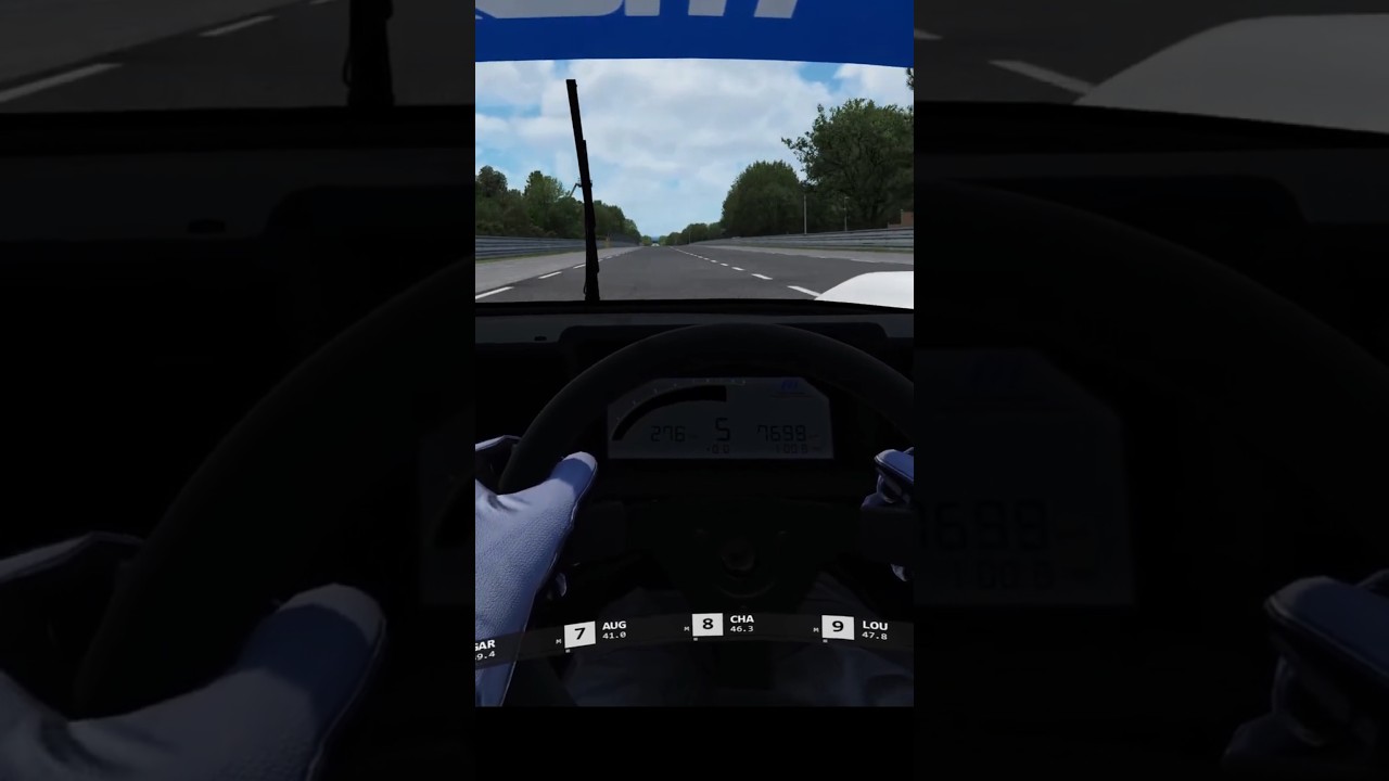 Mazda rotary engine 787b race at Le Mans Part 2 by #simwolf