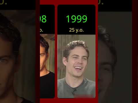 Paul Walker evolution