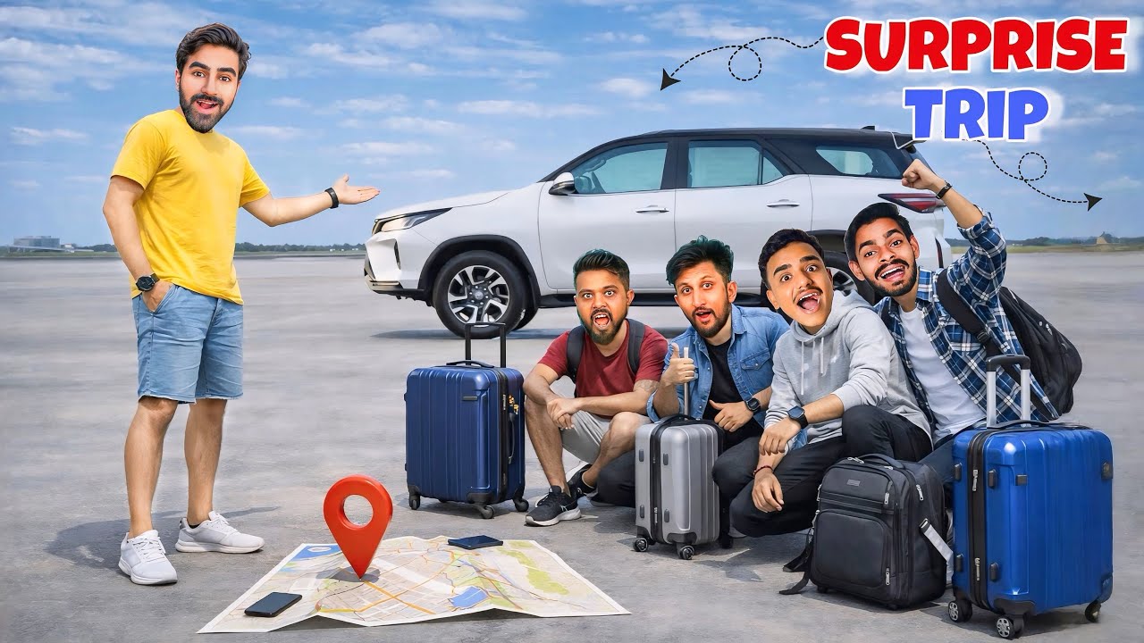 Surprising My Team with a Secret Trip ! 😱✈️