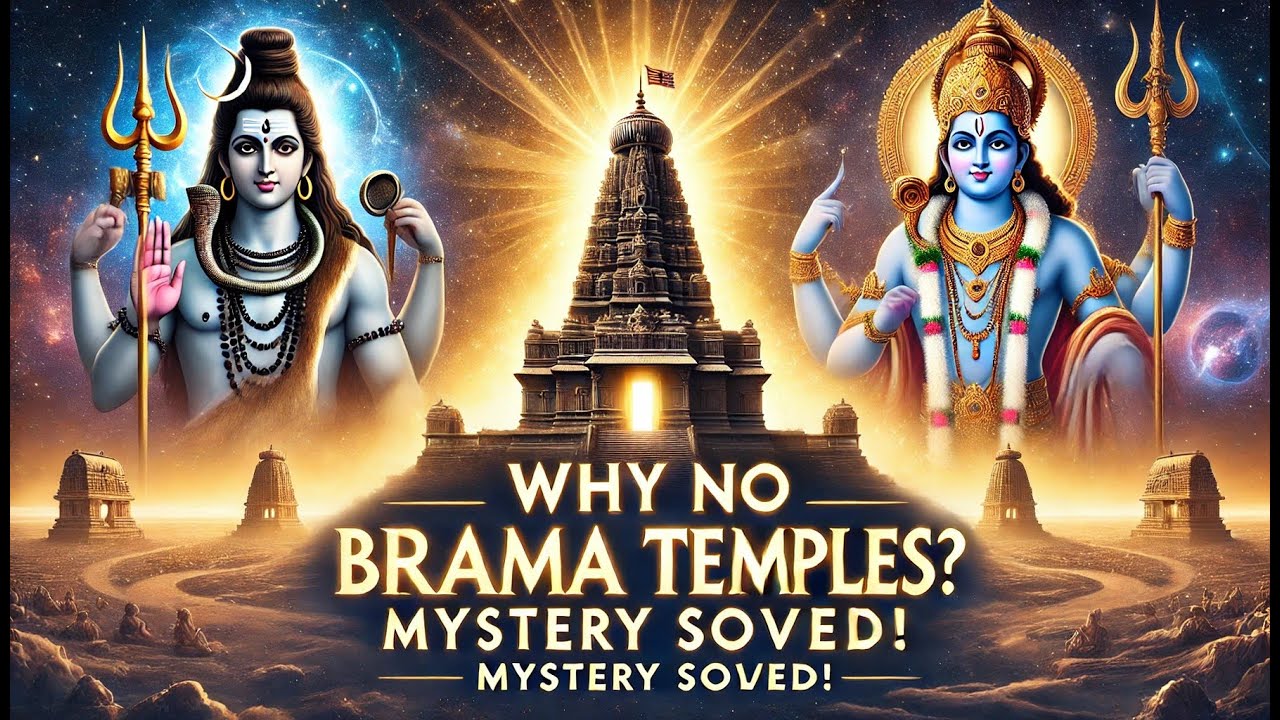 Why Are There No Brahma Temples Like Shiva and Vishnu? The Mystery ...