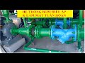 Hệ thống bơm điều áp và làm mát tuần hoàn cooling tower cho nhà máy
