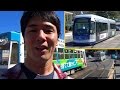 岡山市内を走る路面電車「MOMO」に乗って、東山～岡山駅前のプチ旅行！