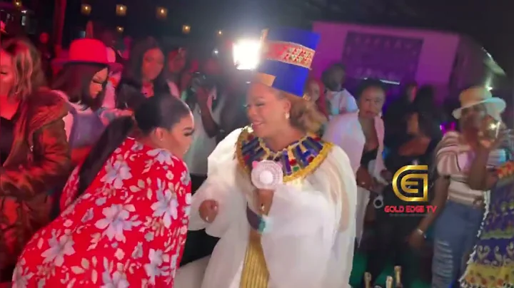 Watch Fathia Balogun Dancing Like a teenager On Her 53rd Birthday