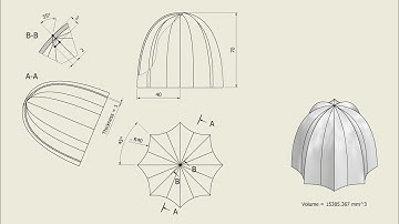 Tutorial Inventor - 633 SHAPED DOME