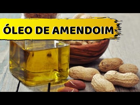 Vídeo: O óleo de amendoim é refinado?