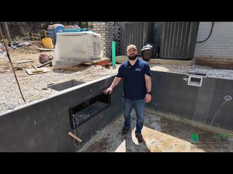 Frame from DSLD's Birmingham pool construction progress video