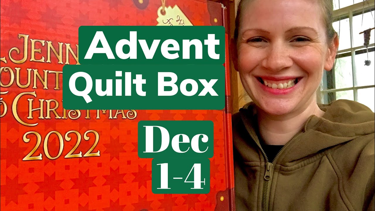 Advent Quilt Box Day 15 Missouri Star Quilt Company 2022 YouTube
