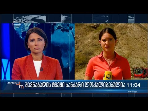 ქრონიკა 11:00 საათზე - 29 აგვისტო, 2022 წელი