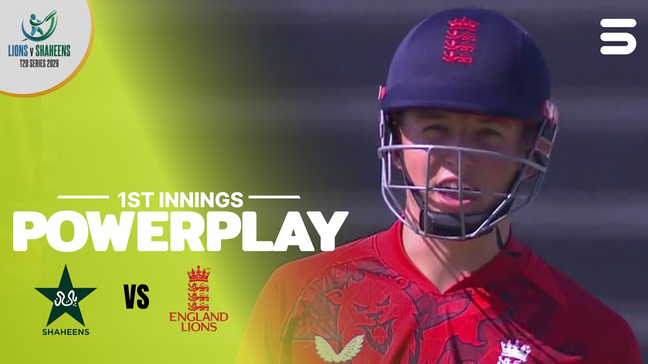 1st Innings Powerplay | Pakistan Shaheens vs England lions | Match 02 | T20I Series | ZN1K