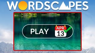 Wordscapes Daily Puzzle April 13, 2024