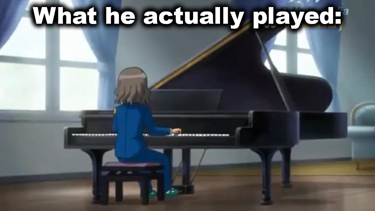 Pianos are Never Animated Correctly... (Inazuma Eleven Go)