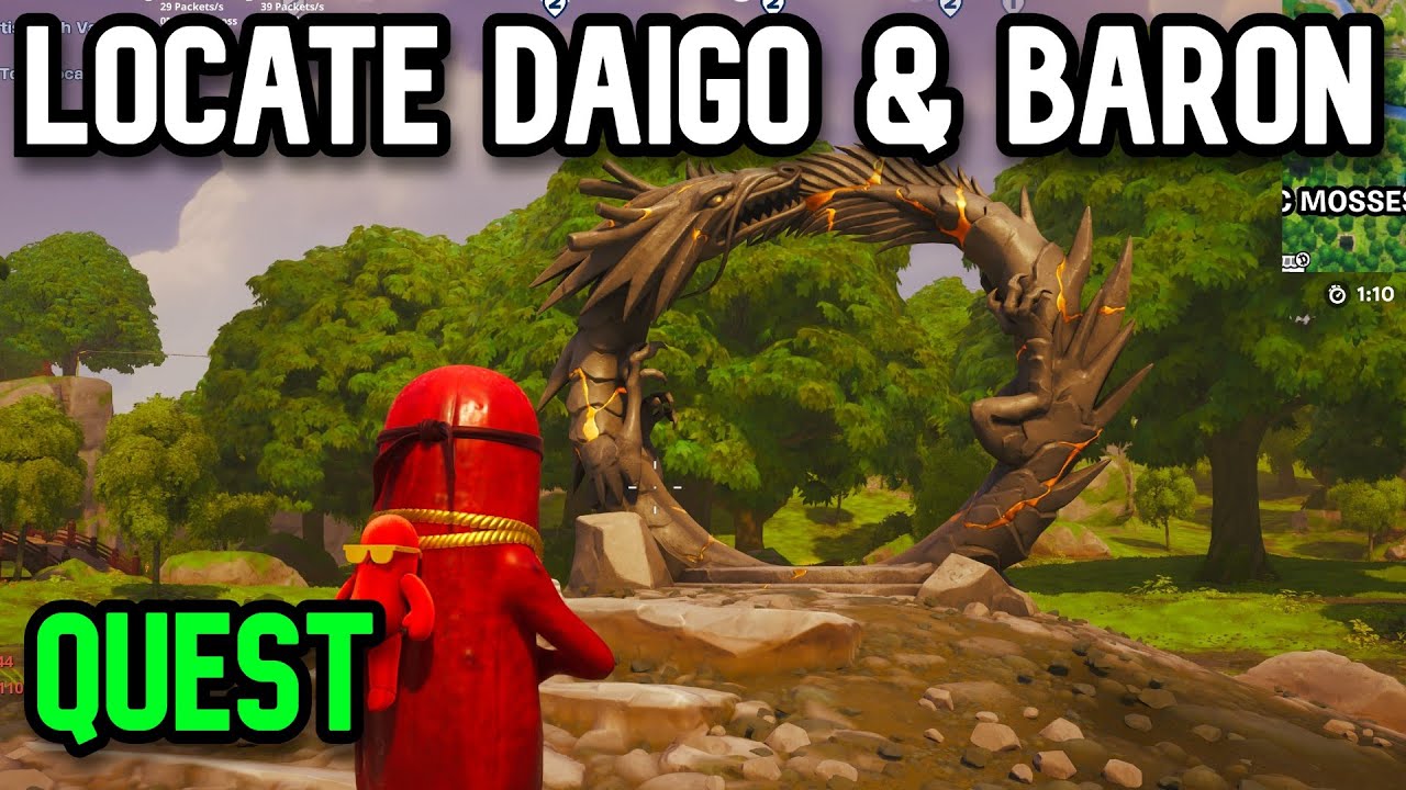 Locate Daigo and the Baron in Fortnite - YouTube