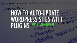 How to use WordPress auto-update features with jetpack plugin | Leon Angus