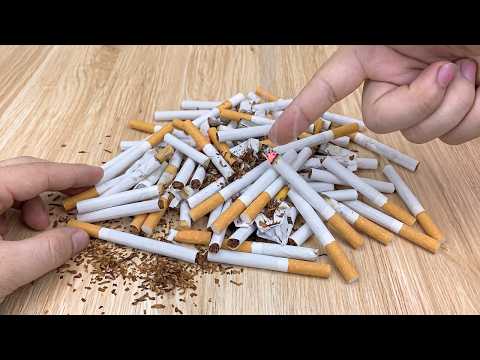GREAT IDEA! Many people don't know that old Cigarettes! are a gold mine.