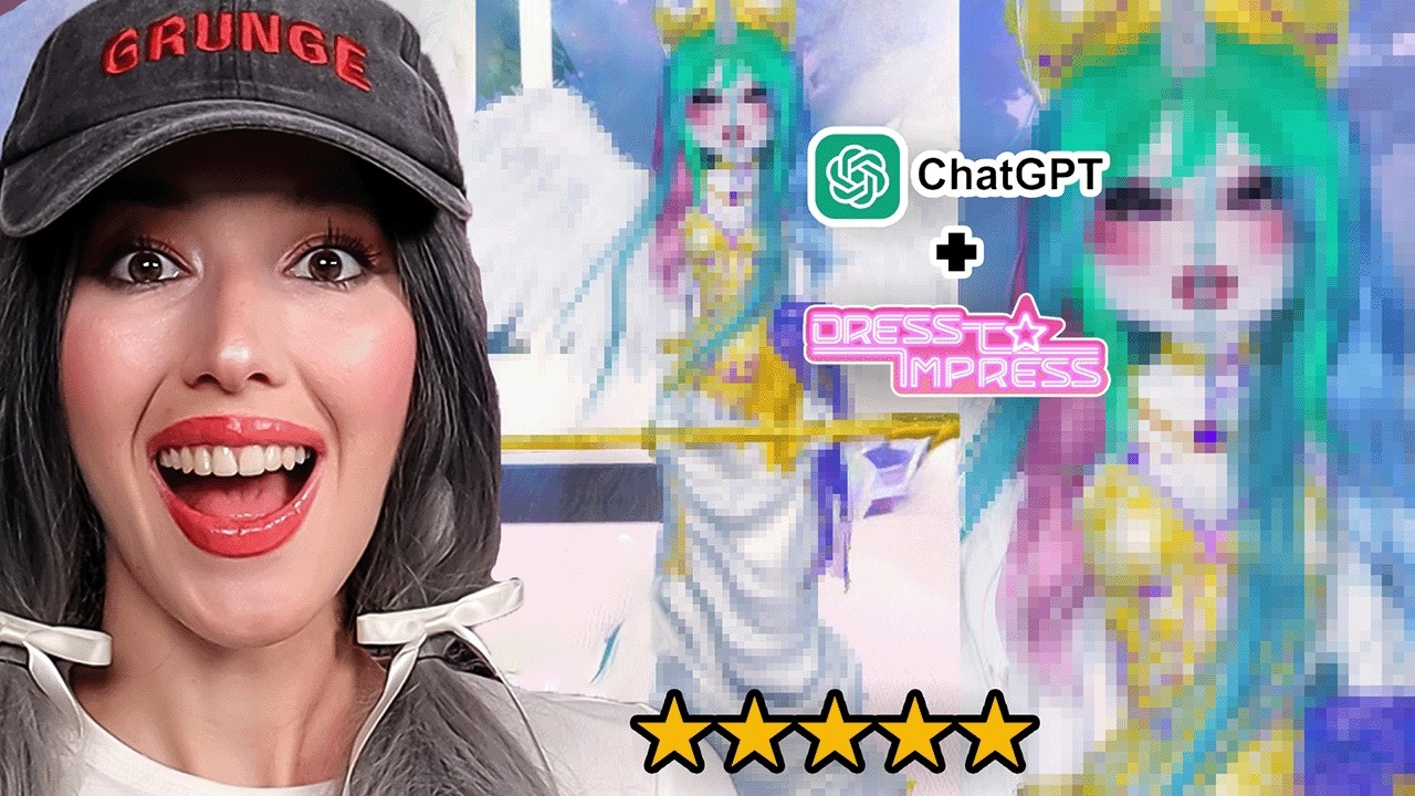 CHAT GPT KOMBİNİMİ SEÇTİ! Dress To Impress