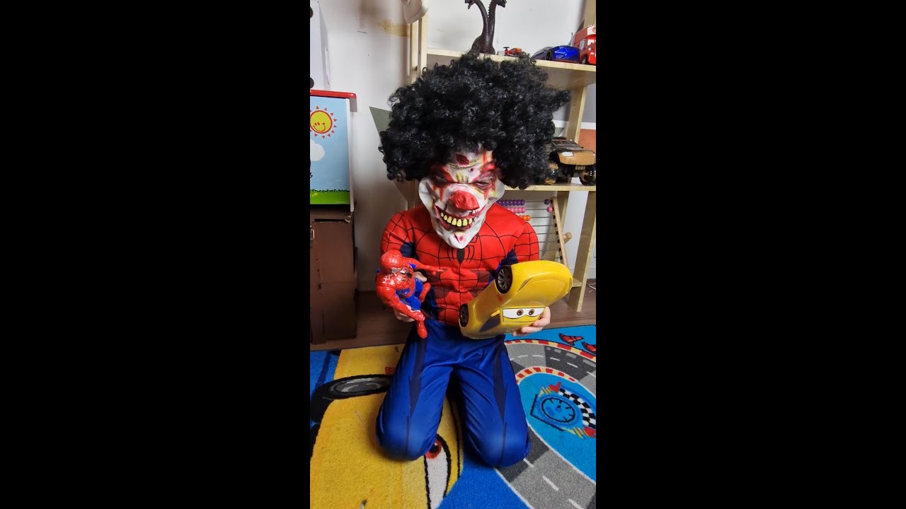 Monster plays with his toys #shorts #viral #tiktok #monster