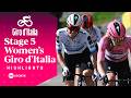 EXPLOSIVE ATTACK! 😮💨 | 2026 Giro d'Italia Women Stage 5 Race Highlights | TNT Sports Cycling