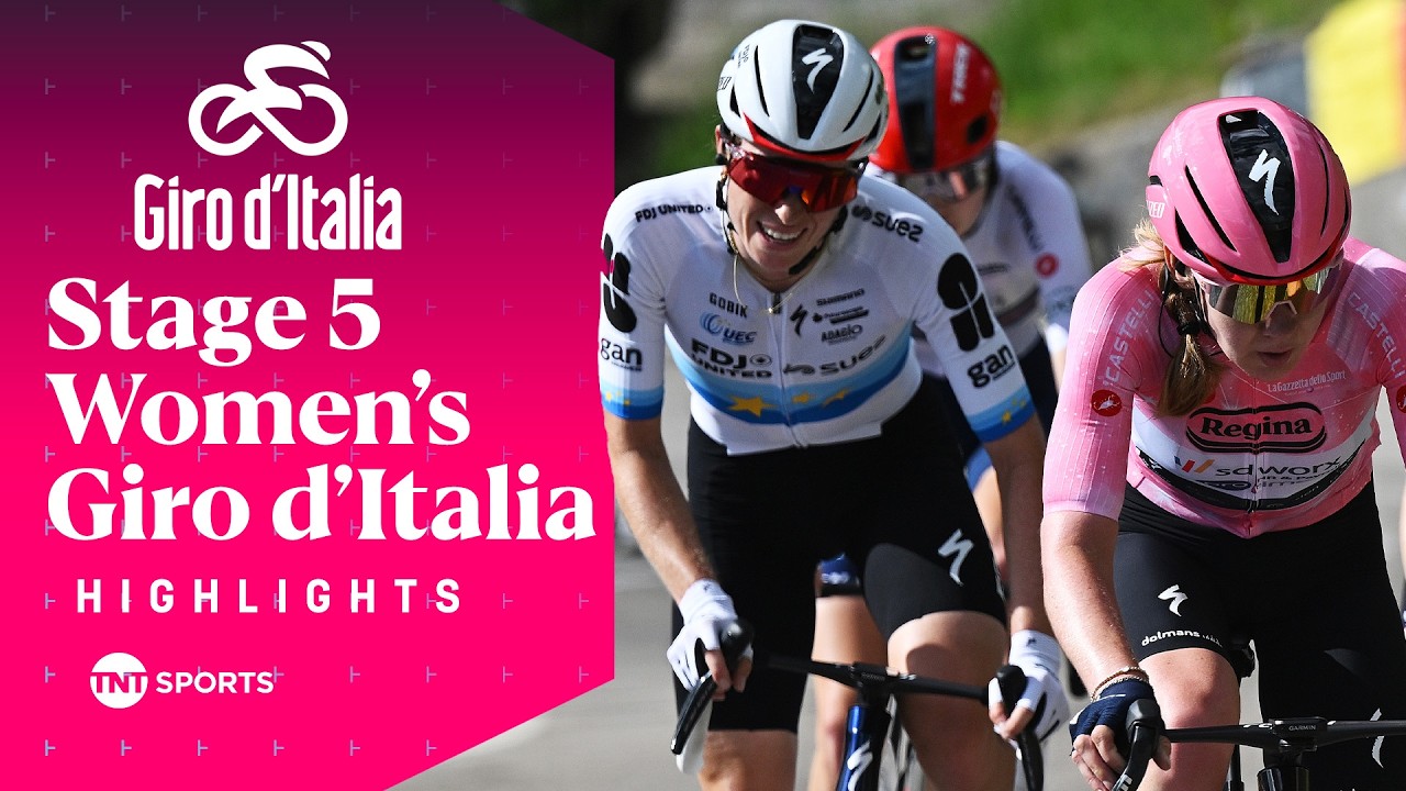 EXPLOSIVE ATTACK! ๐ฎโ๐จ | 2026 Giro d'Italia Women Stage 5 Race Highlights | TNT Sports Cycling