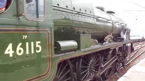 The LMS Royal Scot Class 46115 